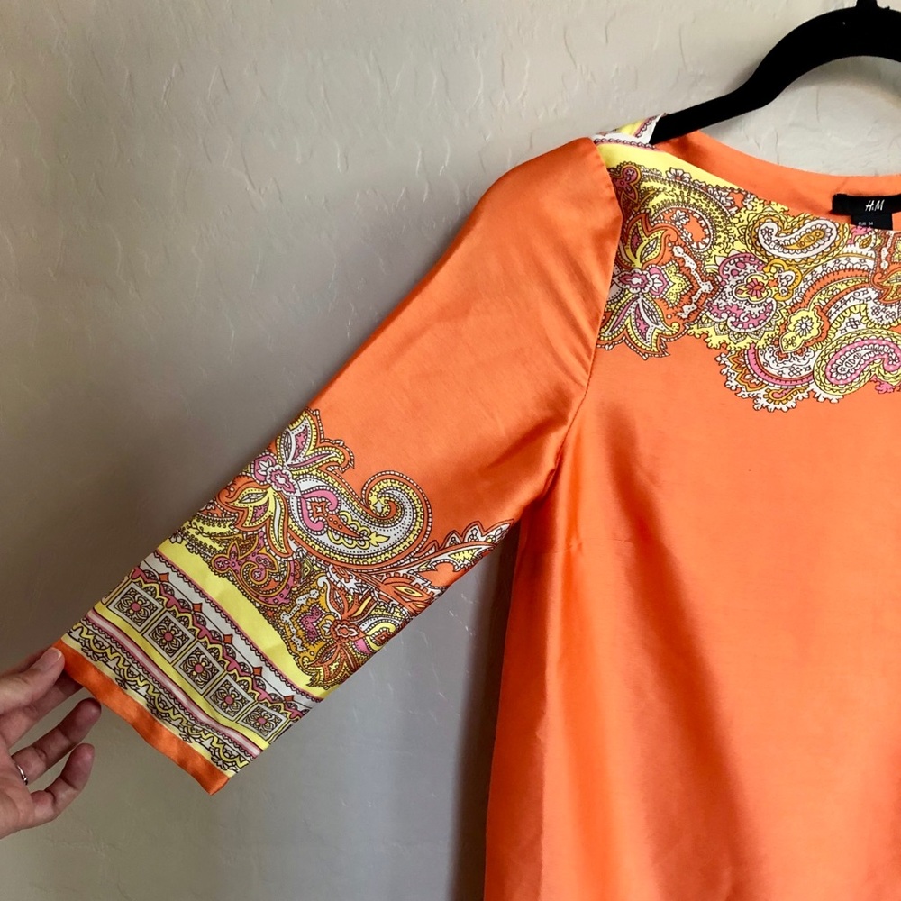 H&M Dress Mandela silk like mini